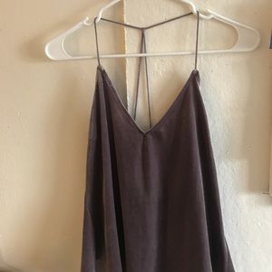 Sunset+Spring Velvet Tank Top- WORN ONCE